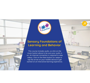 Course I: Sensory Foundations of Learning and Behavior