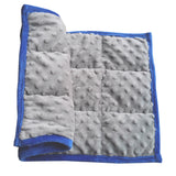 Grey side of Minky Weighted Lap Pad