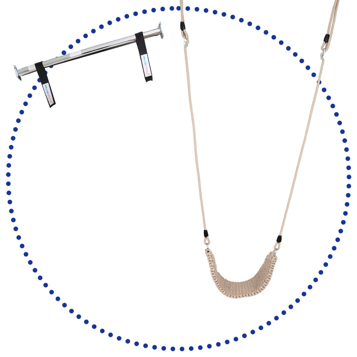 Doorway Bar with Straps