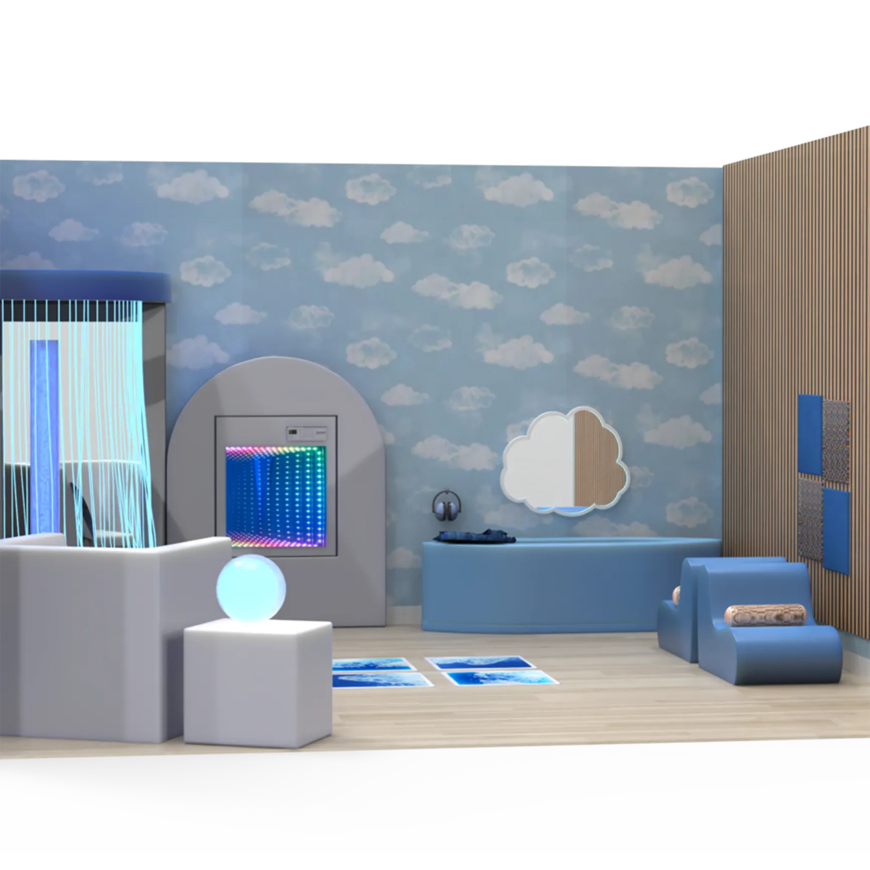 Elementary School Sensory Room Premium - Calming