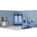 Elementary School Sensory Room Premium - Calming