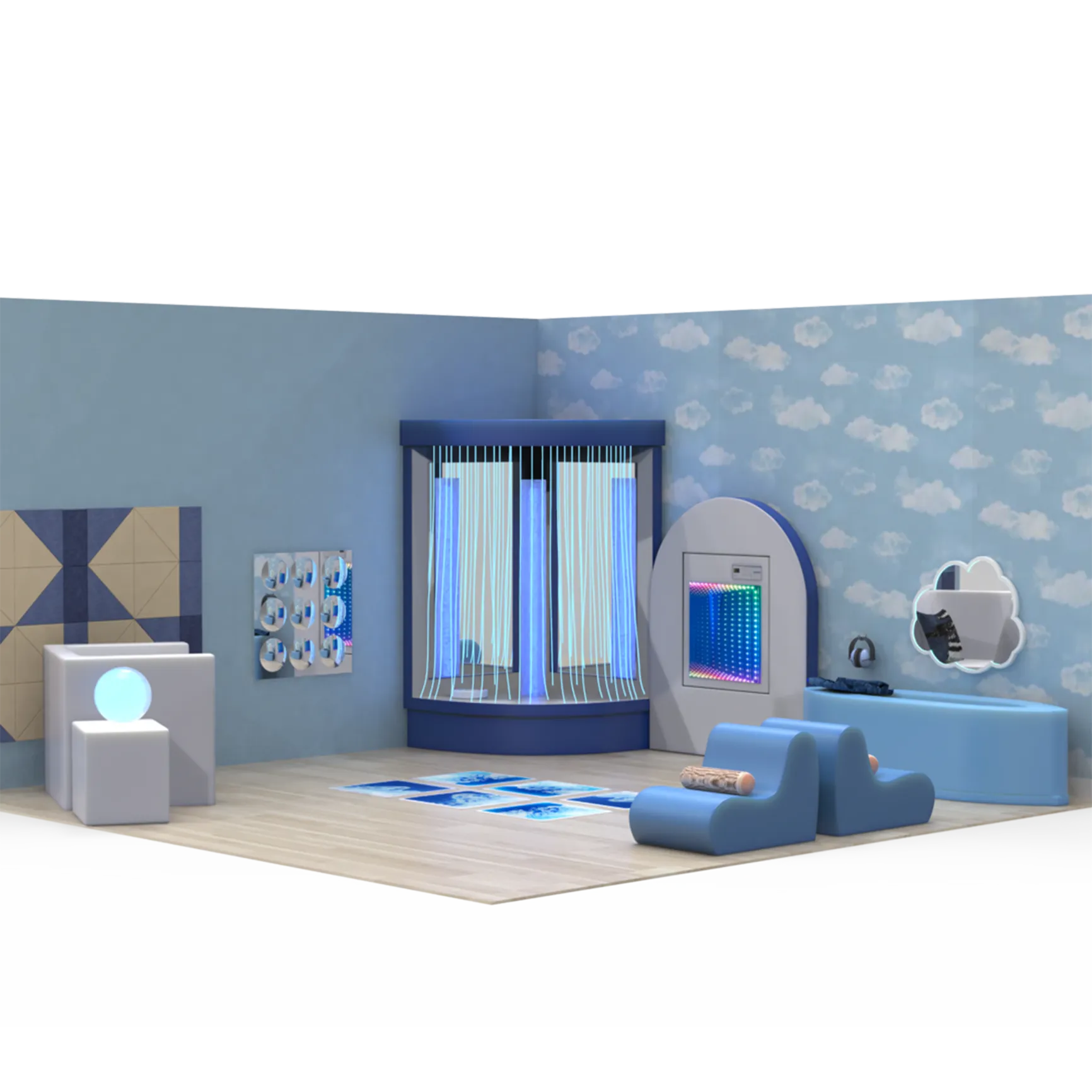 Elementary School Sensory Room Premium - Calming