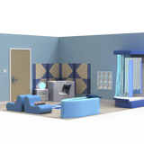 Elementary School Sensory Room Premium - Calming