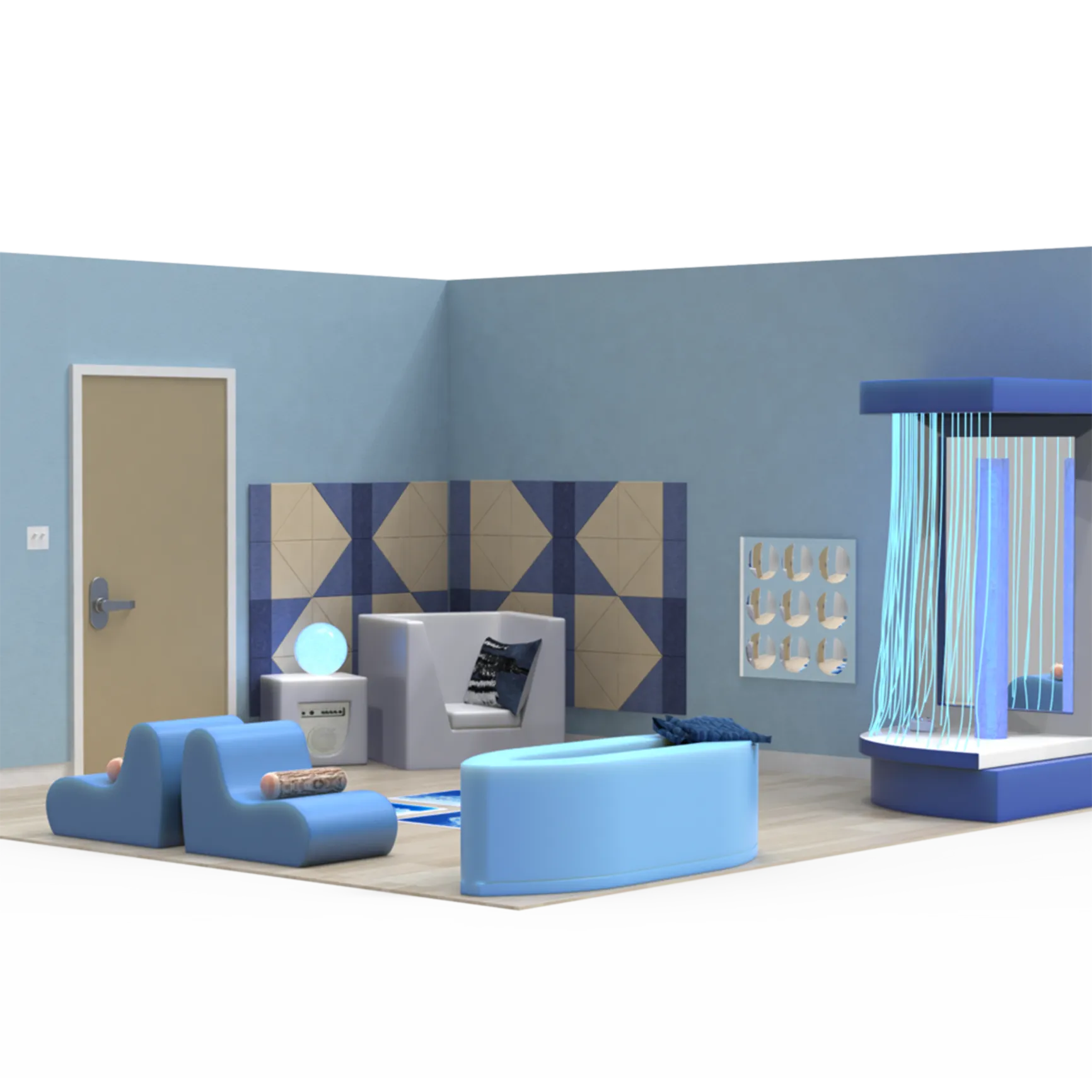 Elementary School Sensory Room Premium - Calming