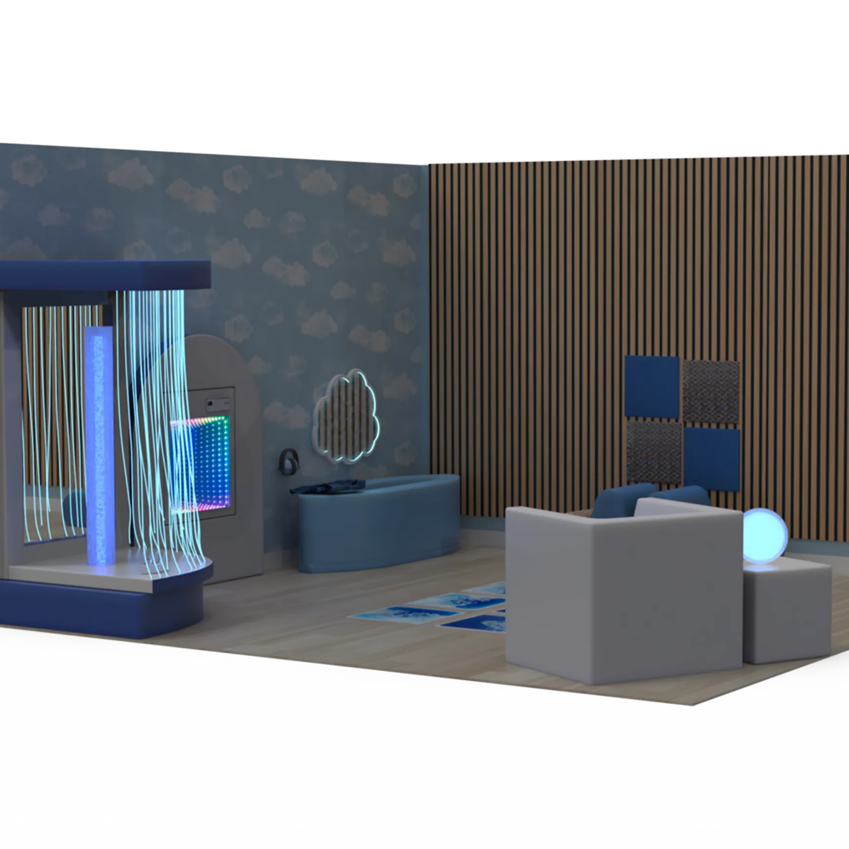Elementary School Sensory Room Premium - Calming