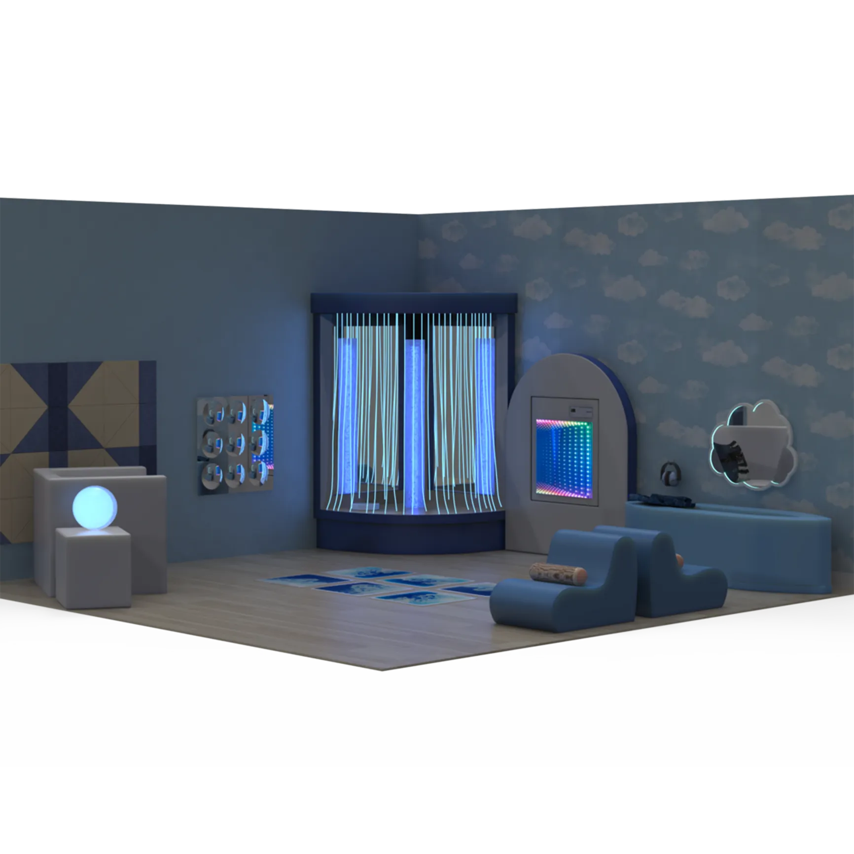 Elementary School Sensory Room Premium - Calming