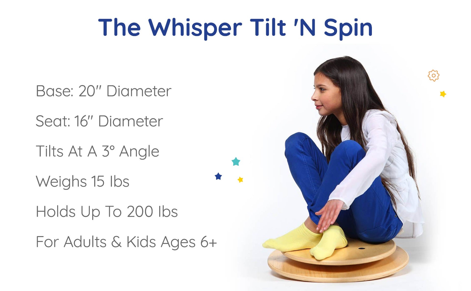 Whisper Tilt 'N Spin