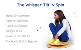 Whisper Tilt 'N Spin