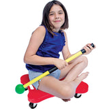 Girl using the Scooter Paddle