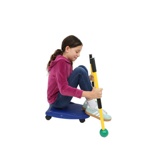 Girl using the Scooter Paddle