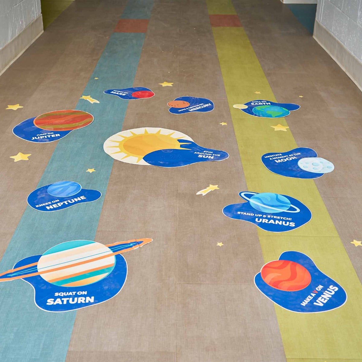 Sensory Pathway Decals - Solar System