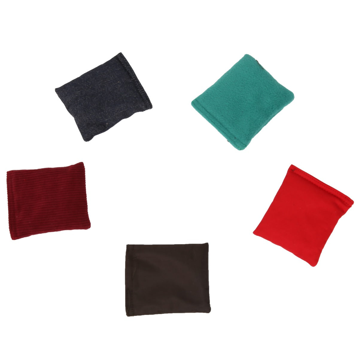 Weighted Tactile Bean Bags - Set of 5