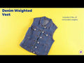 Denim Weighted Vest