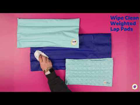 Wipe Clean! Weighted Lap Pads