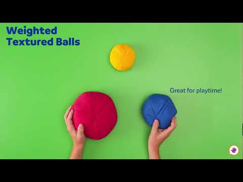 Weighted Textured Balls - Set of 3