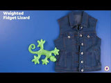 Weighted Fidget Lizard