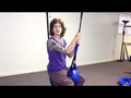 video of girl using Air-Lite Junior Bolster Swing