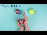 Fidget Key Chain Balls - Set of 3