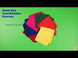 Hand Eye Coordination Scarves - Set of 12