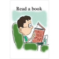 Read a book Visual Card for Self-Calming
