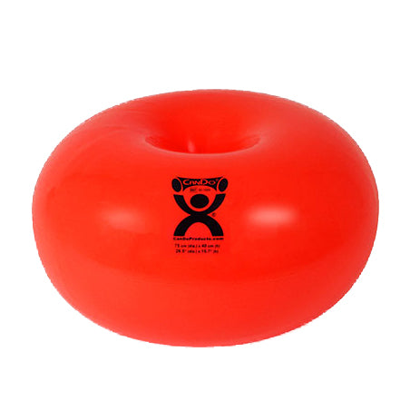 CanDo Donut Ball in the color red