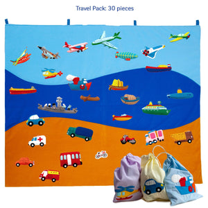 30-piece Travel Felt Pack