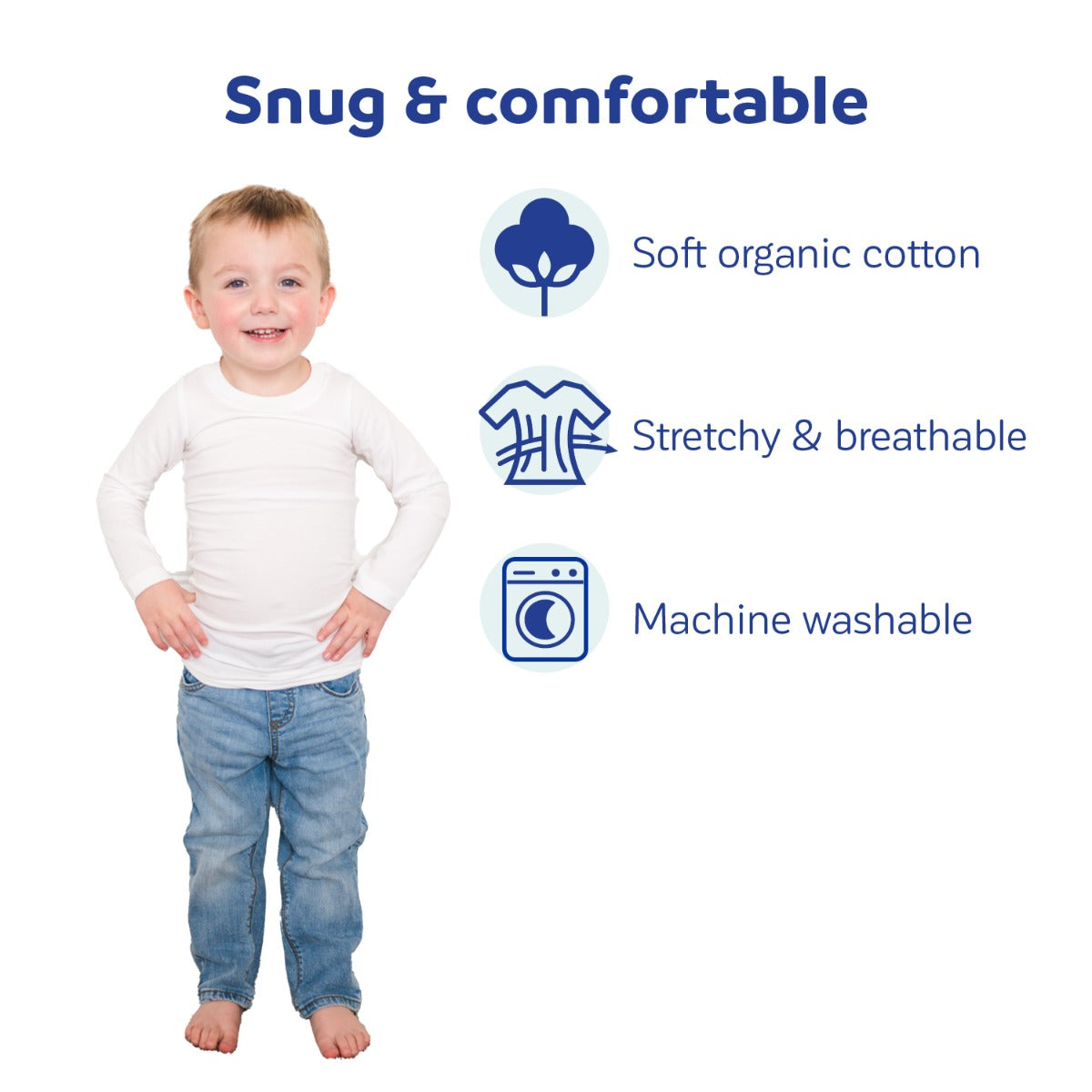 Sens-ational Hug Tee - Long Sleeves