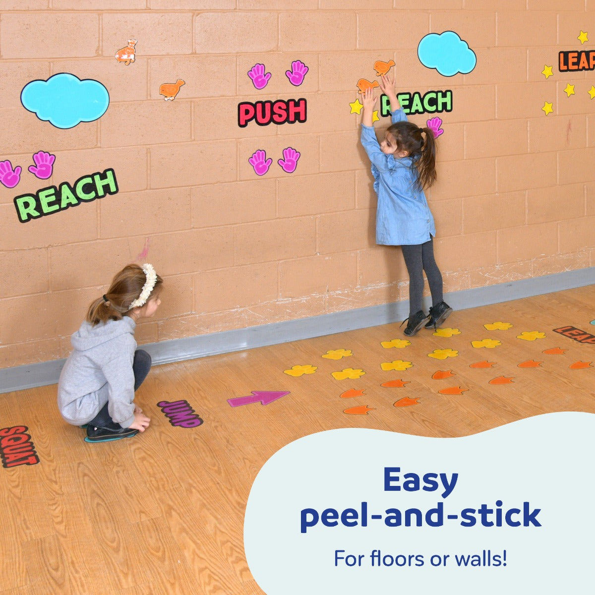 Sensory Pathway Decals - Forest Friends