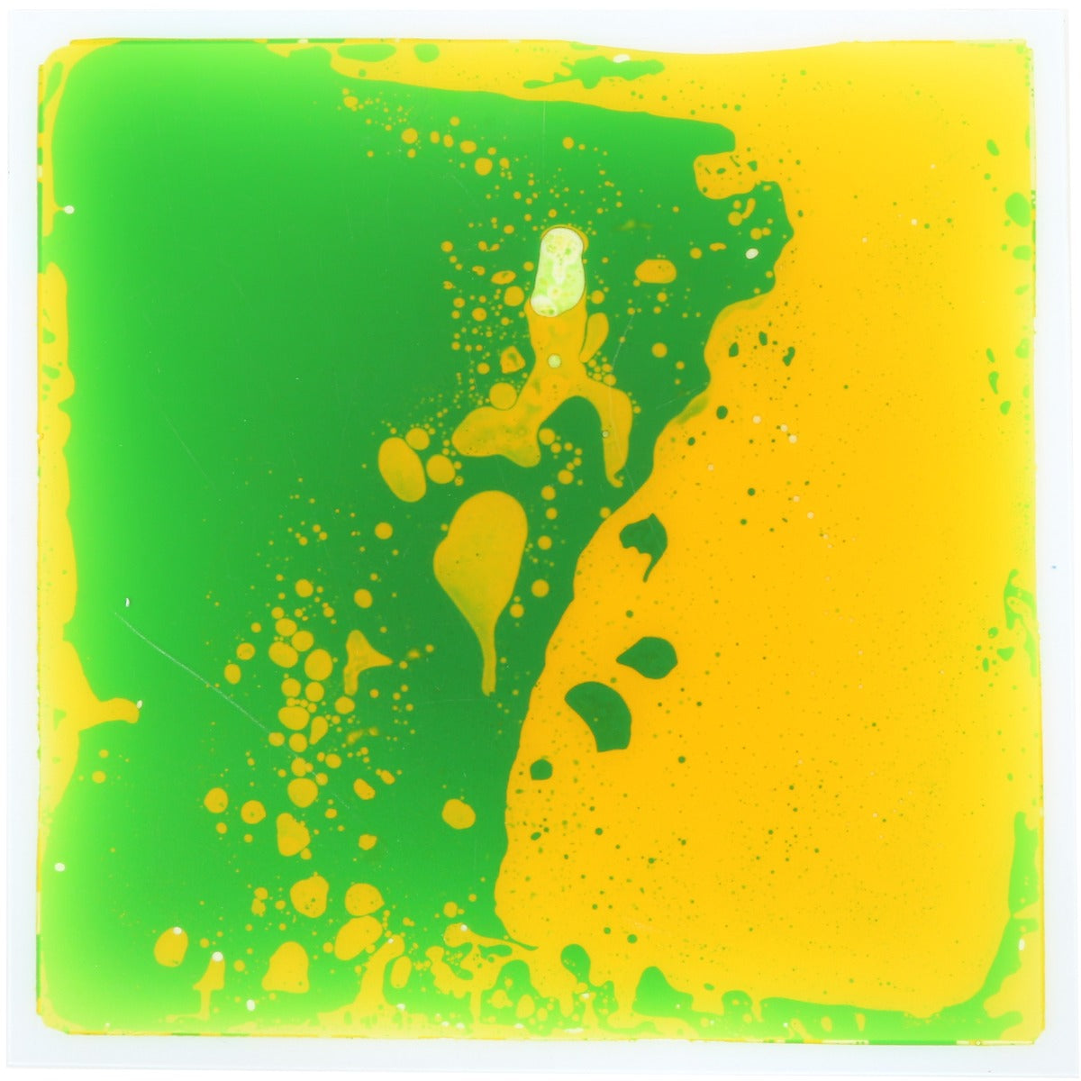 Green and yellow Gel Floor Tile