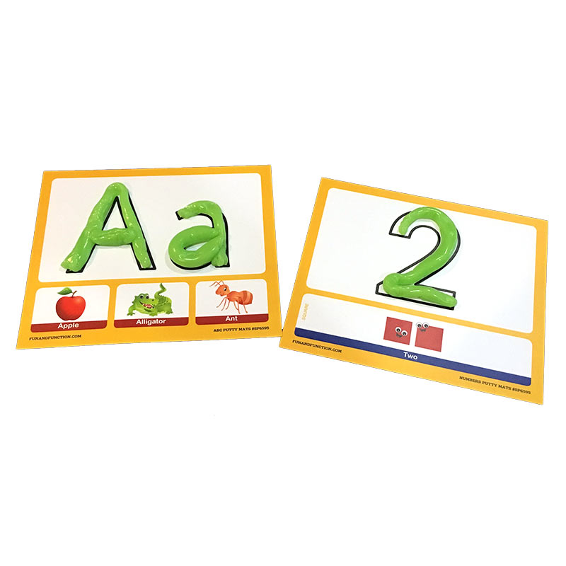 ABC 123 Putty Mats