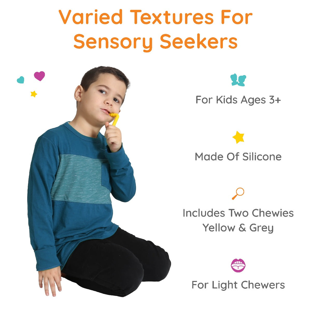 Boy with a yellow CheweL