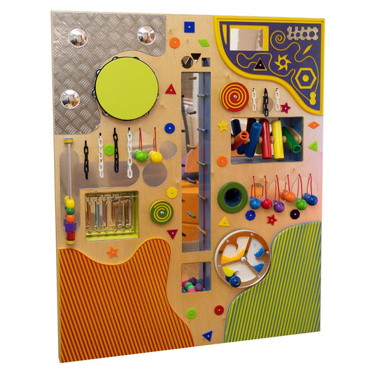 Acoustic Tactile Wall Panel: Non-Electric