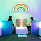 Interactive Light Up Rainbow Panel