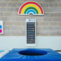 Interactive Light Up Rainbow Panel