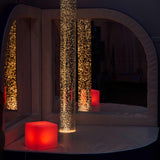 red LimeLite™ LED Cube