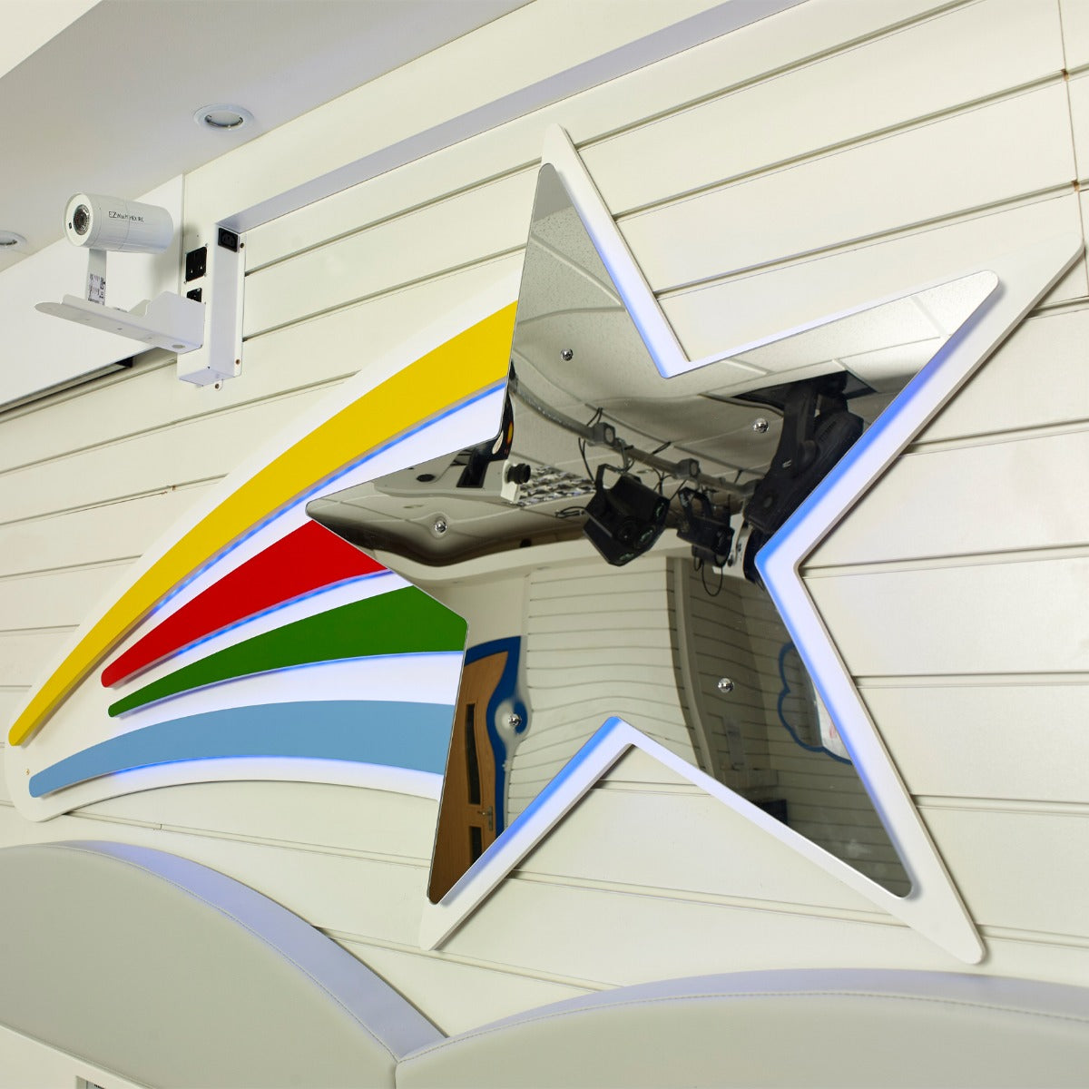 Interactive Light Up Star Panel