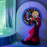 Round UV Musical Tactile Wall Panel with SensaSoft™ Panel and Platform