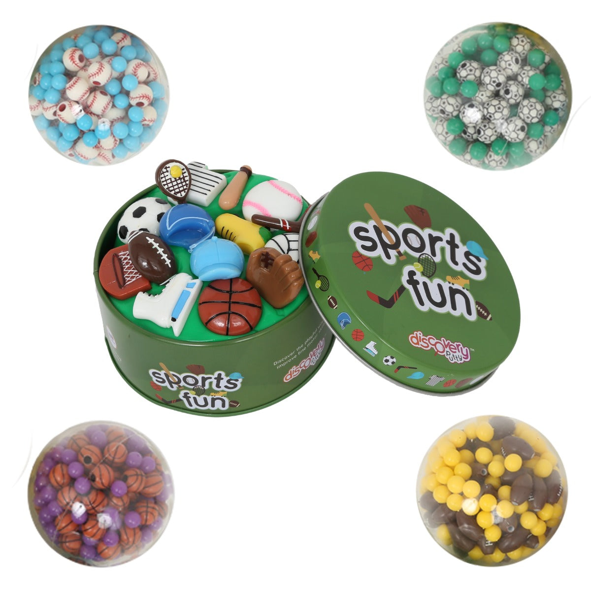 Discovery Putty - Sports Fun and Fidget Balls