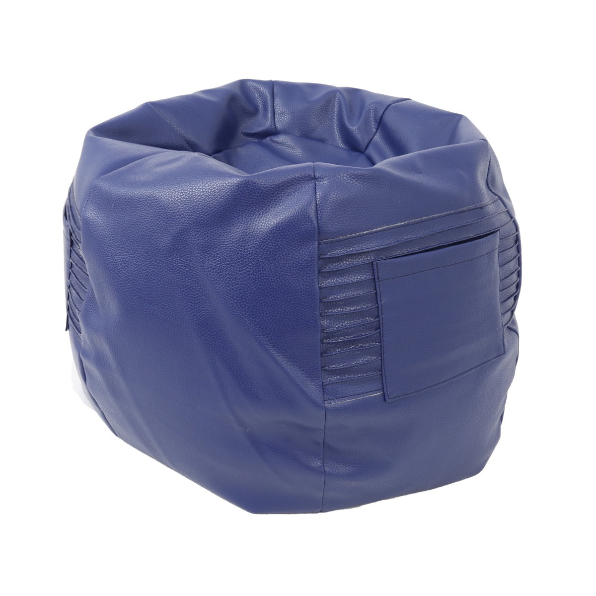 blue Tough and Textured Beanbag Chair