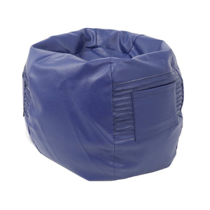 blue Tough and Textured Beanbag Chair