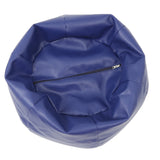 blue Tough and Textured Beanbag Chair