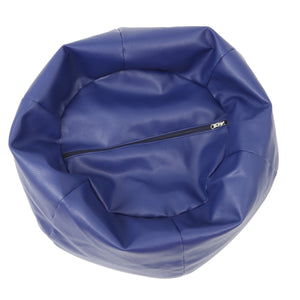 blue Tough and Textured Beanbag Chair