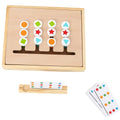 Ready Slide Match with multi-colored game pieces