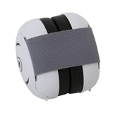 Noise Reduction Baby Headphones, White headphones and gray headband