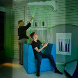 Fiber Optic Light Strands on Swing Arm