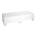 white SensaSoft Vibroacoustic Bench