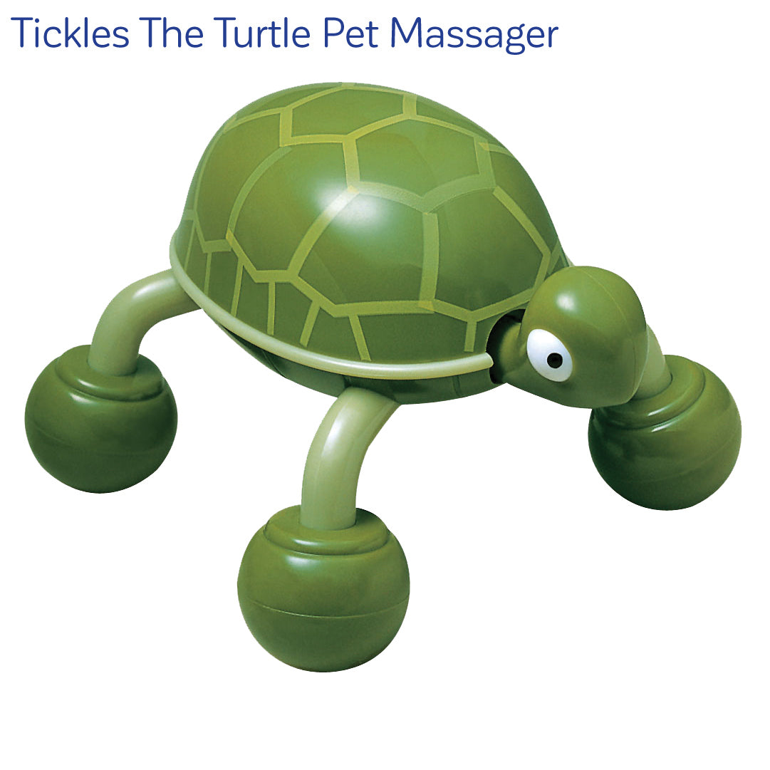 Tickles The turtle pet massager