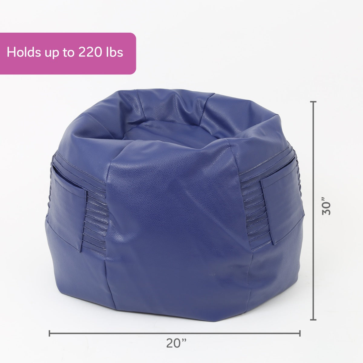 Tough and Textured Bean Bag Chair