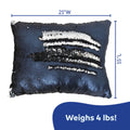 Weighted Sequin Pillow