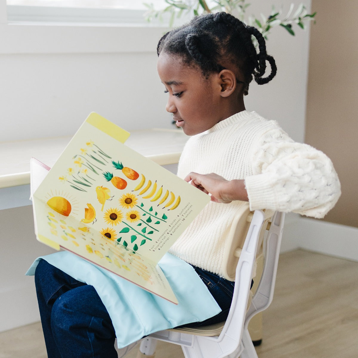 Wipe Clean! Weighted Lap Pads